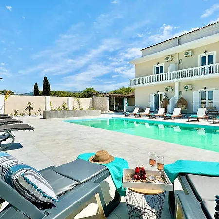 Doma With Private Pool For Up To 29 Guests By Dadovillas Ρόδα